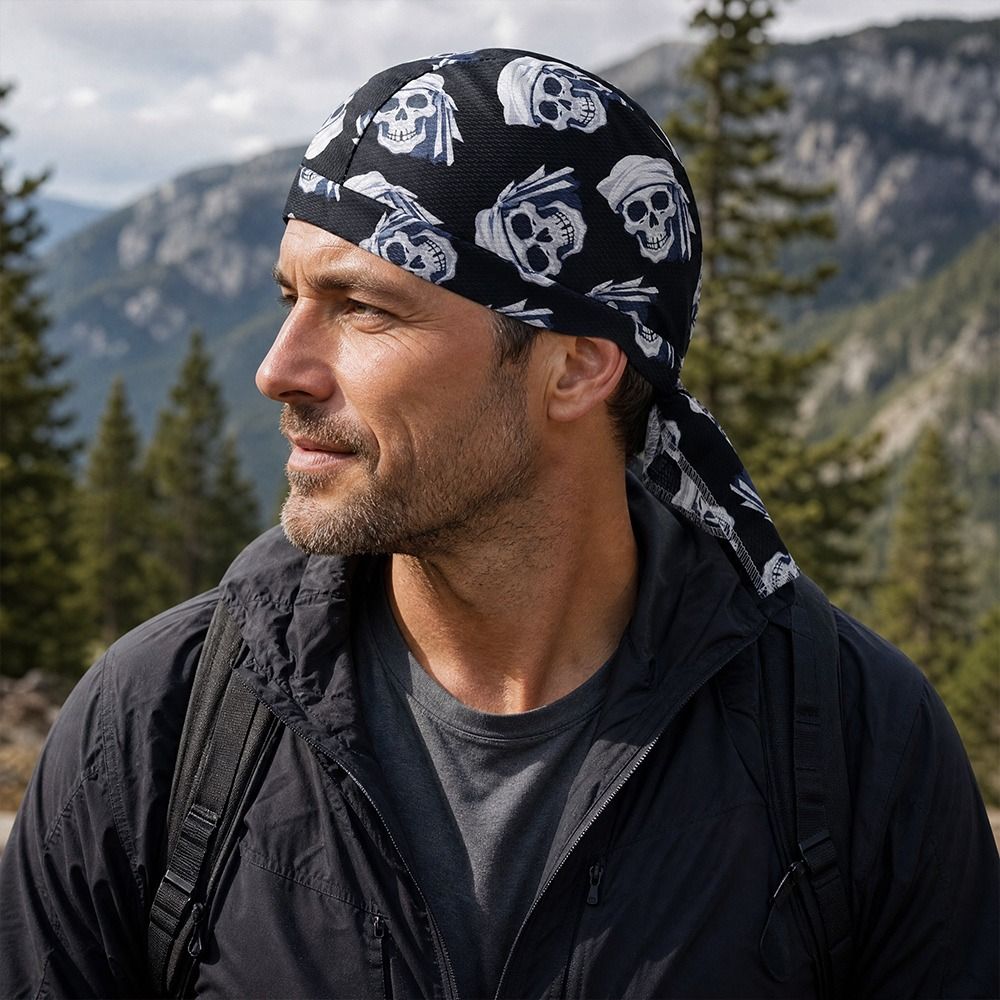 Quick Dry Pirate Hat Adjustabl - Skull Cap Helmet Liner recension och pris
