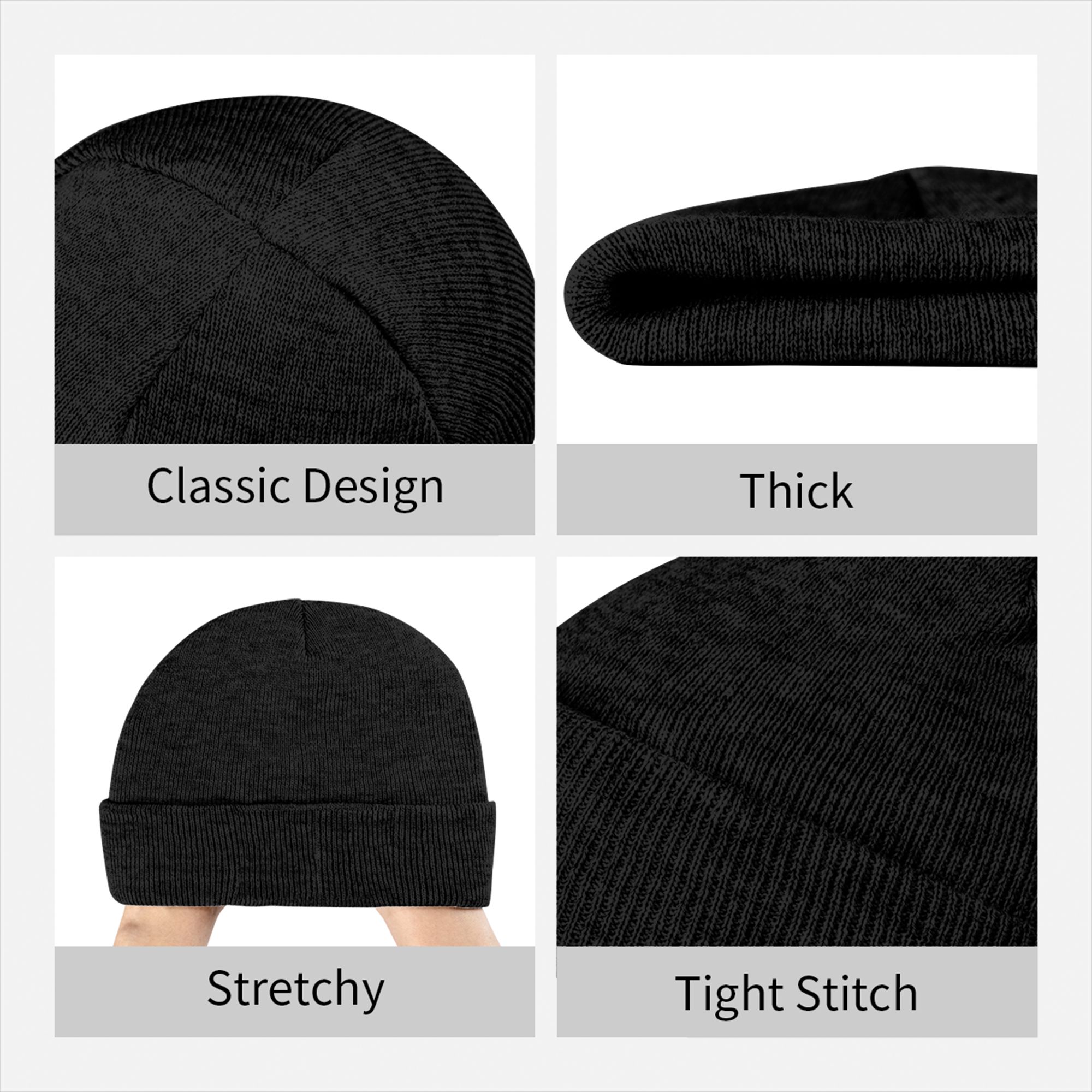 Hatsune Miku  Rib Knit Cuffed  - Beanie Cuffed Knit recension och pris