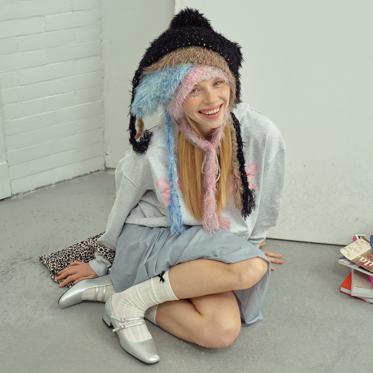 Y2K Women Furry Cat Ear Trappe - Trapper Hat Ear Flap recension och pris