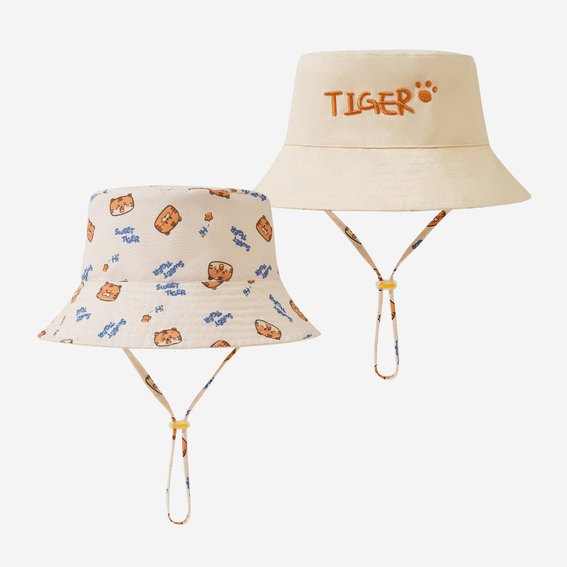 Letter Embroidered Baby Bucket - Bucket Hat Cotton recension och pris