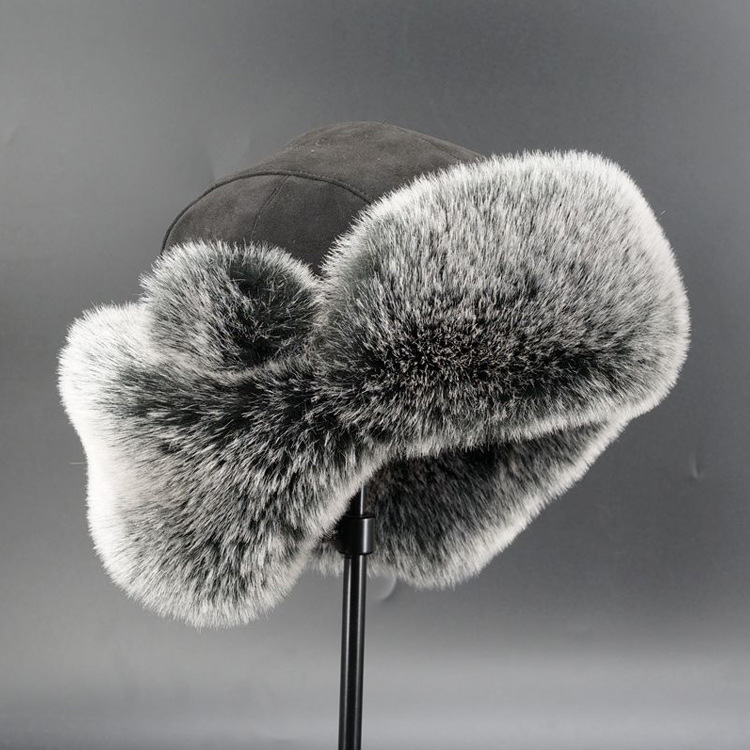Men's Winter Imitation Fur Tra - Trapper Hat Ear Flap recension och pris