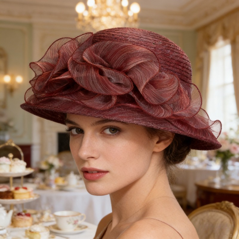 Women's Transparent Gauze Sun  - Sun Hat Wide Brim recension och pris