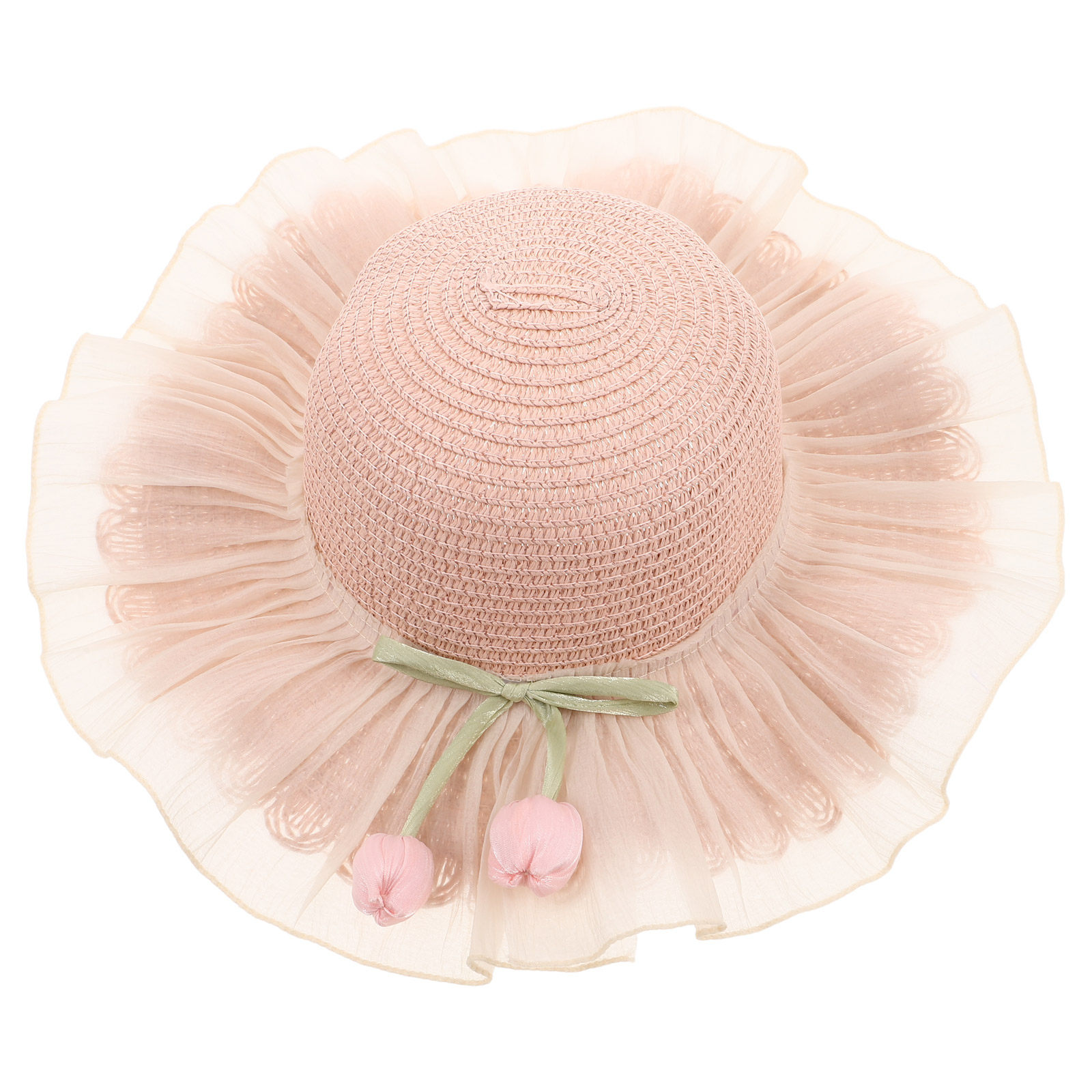 Girl Summer Straw Sun Hat Adju - Sun Hat Wide Brim recension och pris