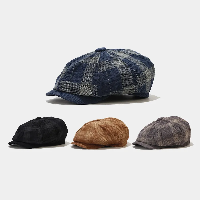 Classic Vintage Corduroy Newsb - Newsboy Cap Ivy recension och pris