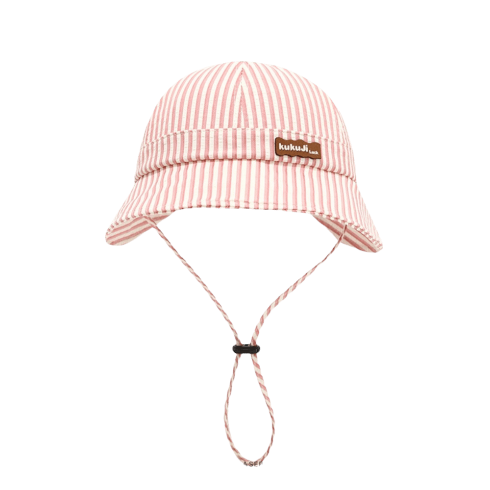New Striped Baby Bucket Hat Ad - Sun Hat Wide Brim recension och pris