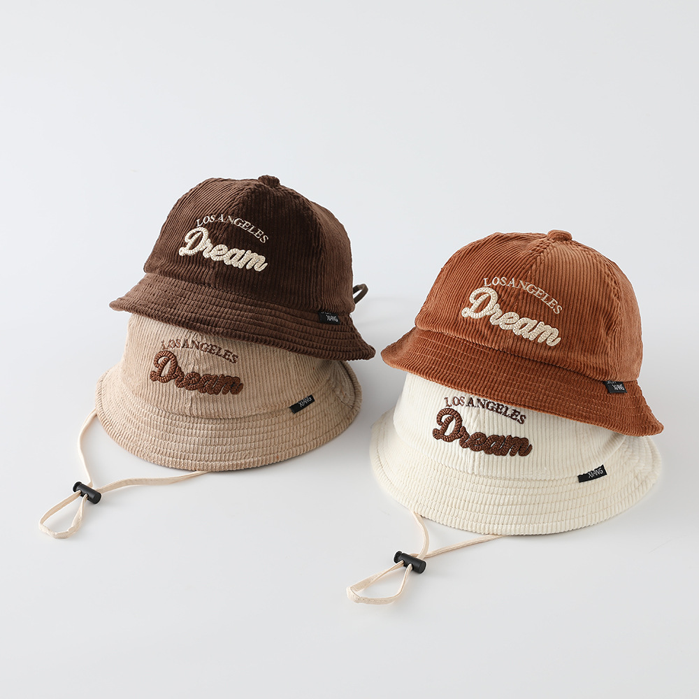 Baby Solid Color Sunscreen Hat - Bucket Hat Cotton recension och pris